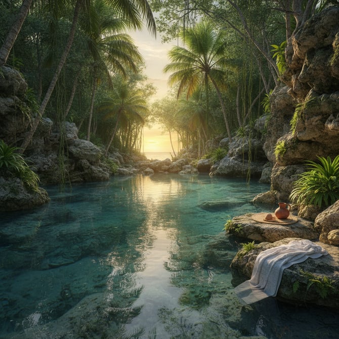 Two-bedroom stays in Playa del Carmen for cenote weeks